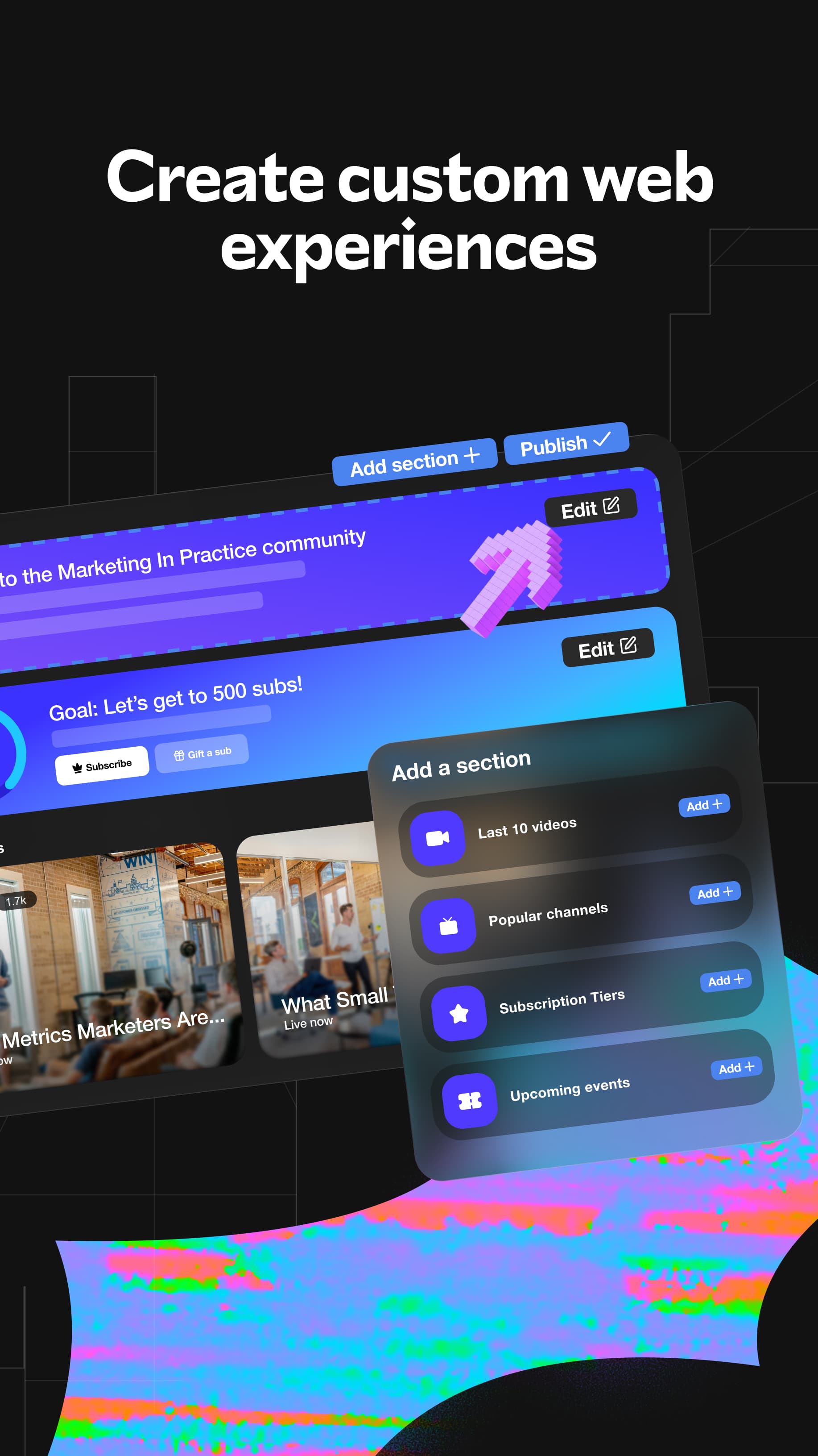 Marketing Tools mobile